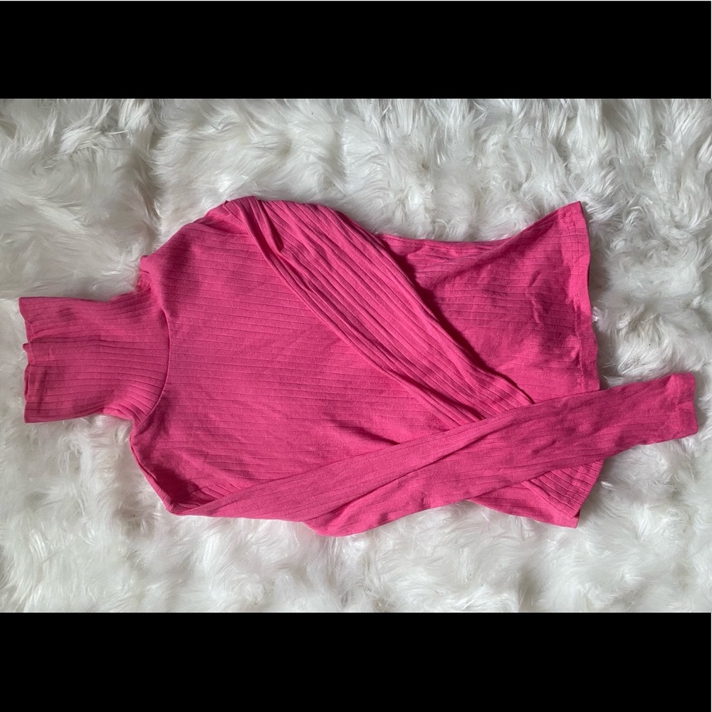 Pink Turtleneck